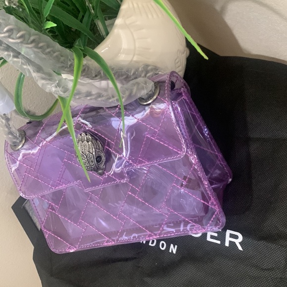 Kurt Geiger London Rainbow Shop Mini Kensington Transparent Shoulder Bag - Picture 10 of 17
